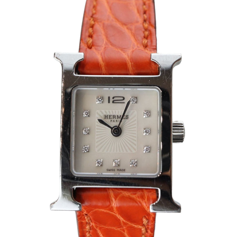 Heure H Watch Mini Model 21mm Red Orange SHW