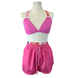 Bikini Bottom Swimsuit Pink Size Small