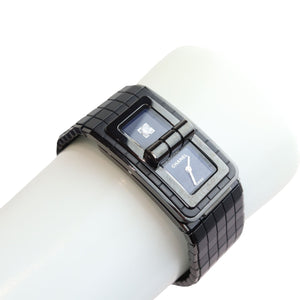 Code Coco Limited Edition Quartz Watch Diamond 21mm Stainless Steel Black