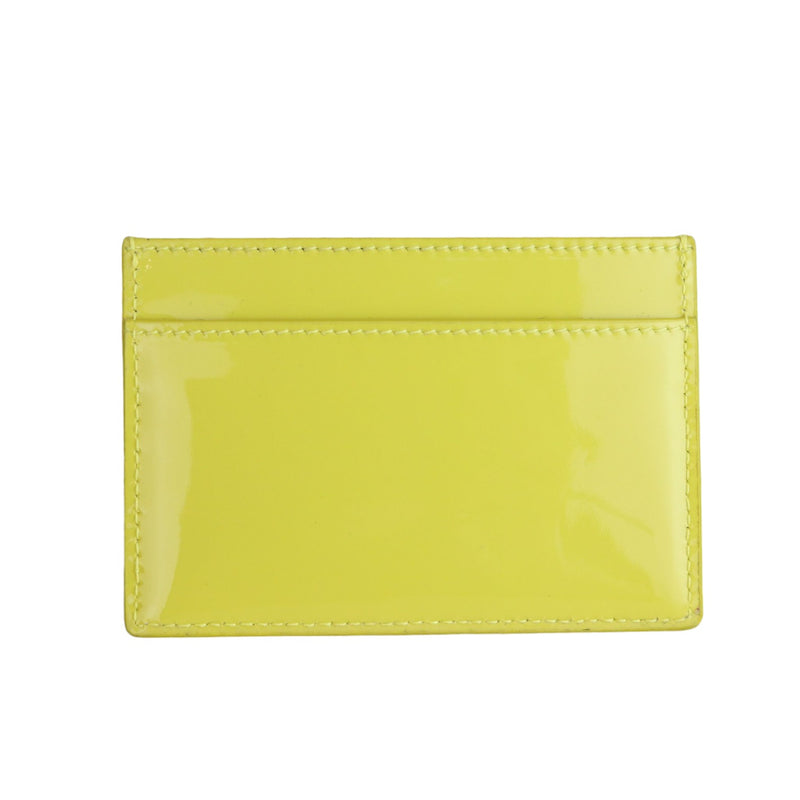 Belle De Jour Card Case Patent Yellow