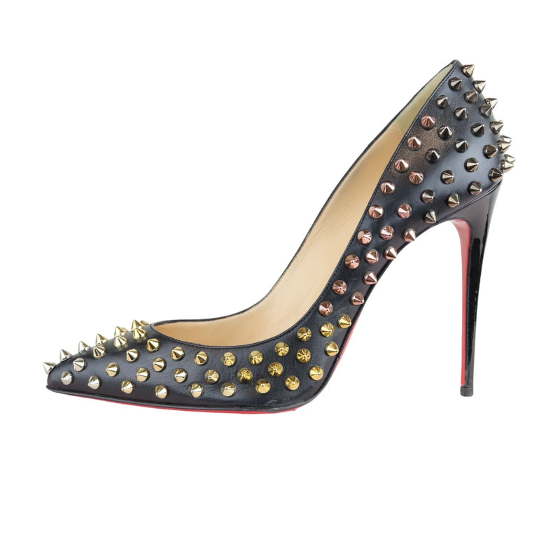 Spikes Pumps Nappa Pigalle Black Size 38