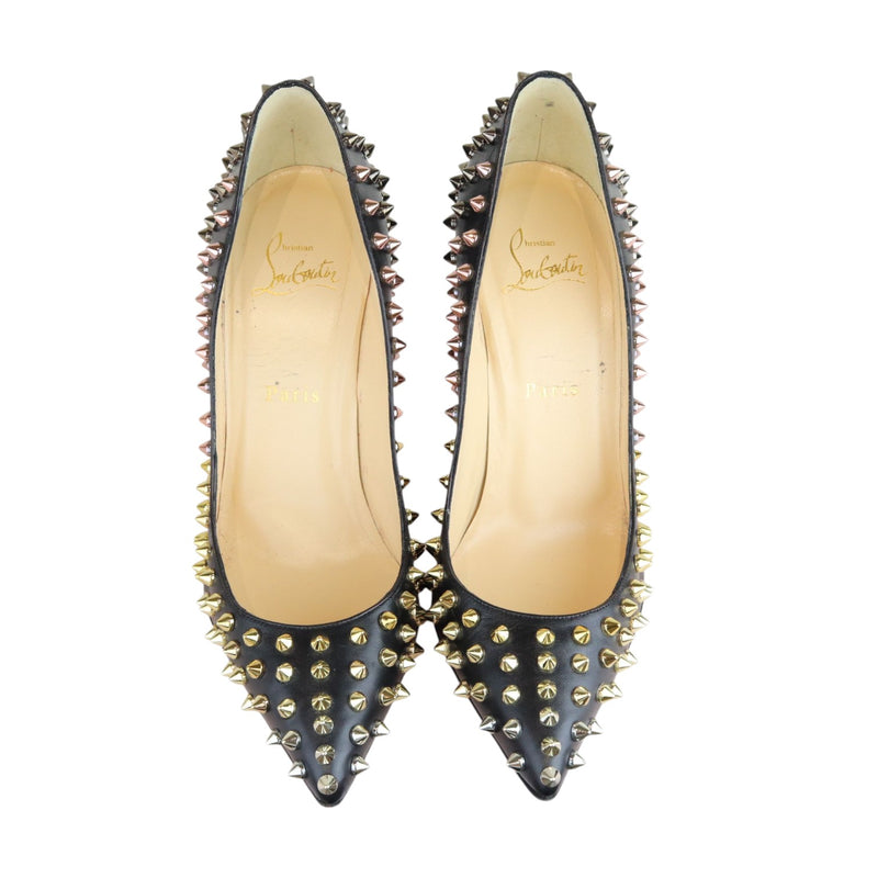 Spikes Pumps Nappa Pigalle Black Size 38