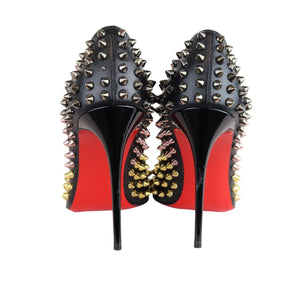 Spikes Pumps Nappa Pigalle Black Size 38