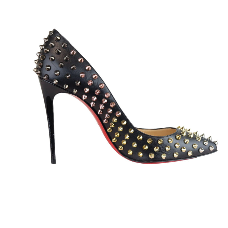 Spikes Pumps Nappa Pigalle Black Size 38