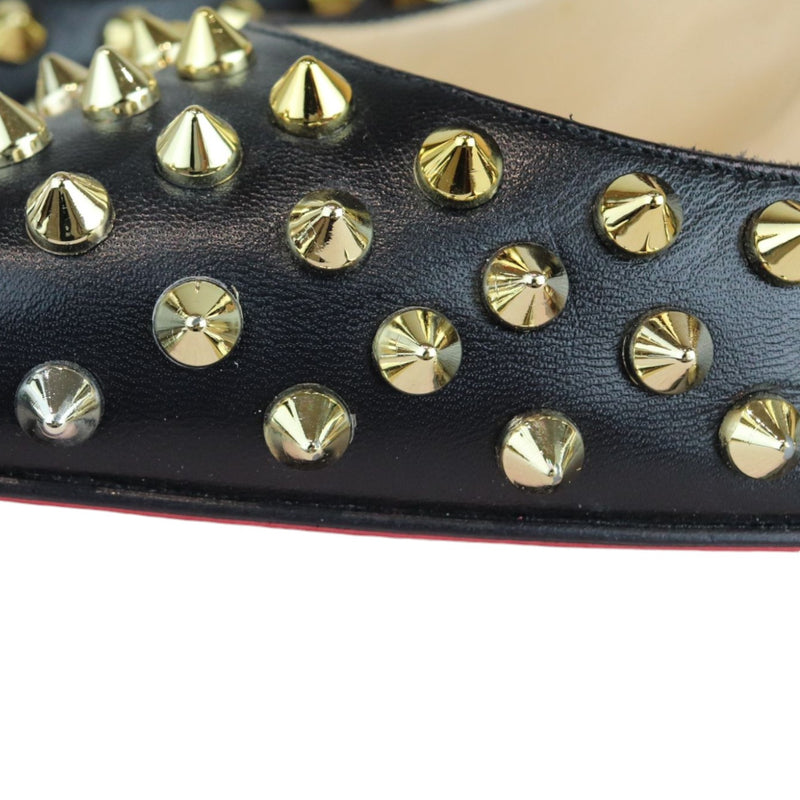 Spikes Pumps Nappa Pigalle Black Size 38