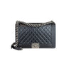 My Lady Dior Lucky Badges Small Lambskin Navy SHW