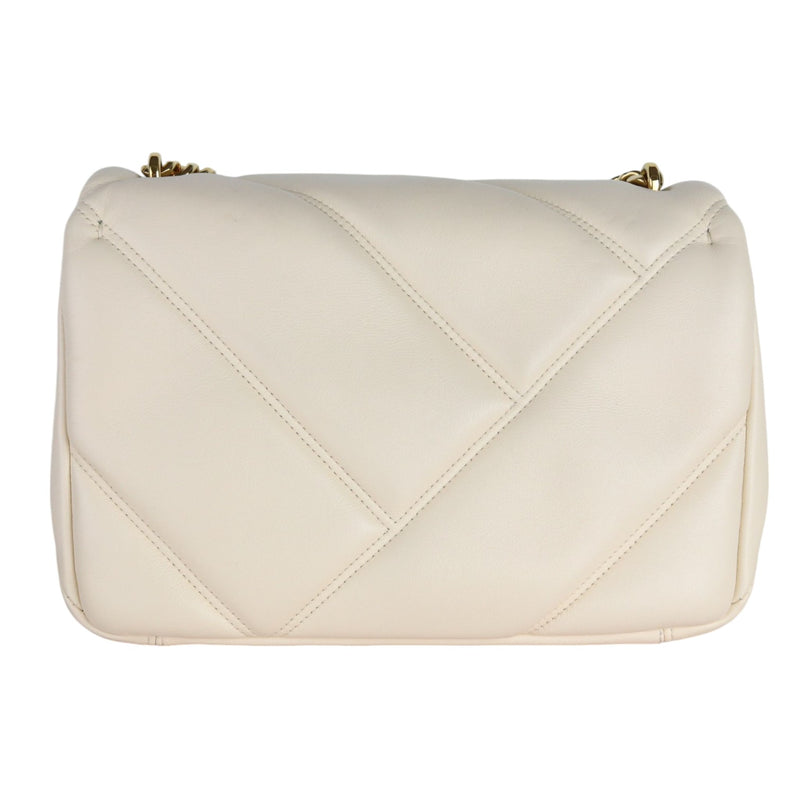 Serpenti Cabochon Small Crossbody Calfskin Ivory GHW