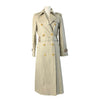 Trench Coat Cotton Beige Size XS