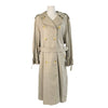 Trench Beige Cotton Coat | Beige Trench Coat | Bag Religion