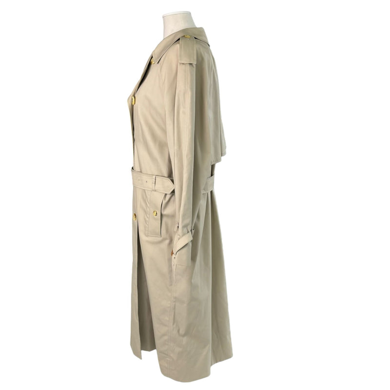 Trench Beige Cotton Coat | Beige Trench Coat | Bag Religion