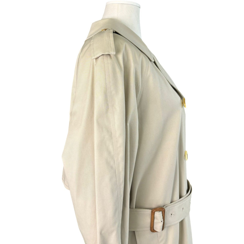 Trench Beige Cotton Coat | Beige Trench Coat | Bag Religion