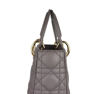 Mini Lady Dior Lambskin Grey GHW