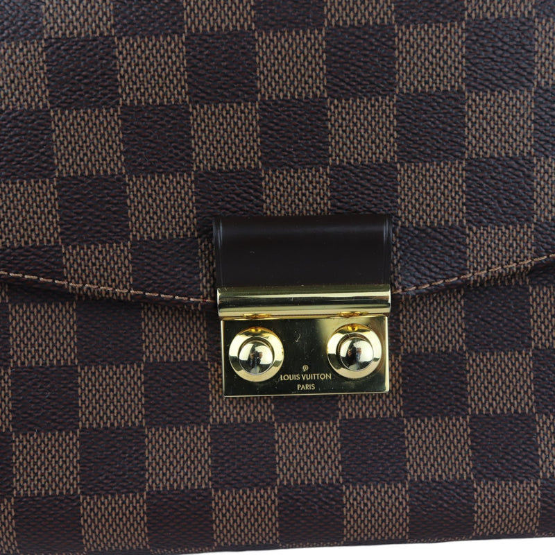 Croisette Damier Ebene Brown GHW