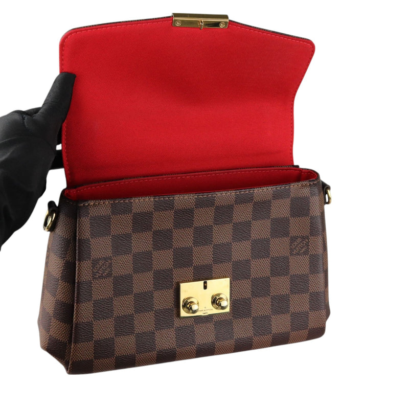 Croisette Damier Ebene Brown GHW