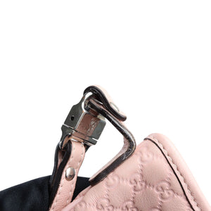 Kids Crossbody Bag Microssima GG Leather Pink SHW