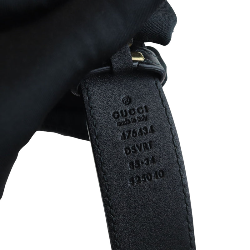 Marmont Belt Bag Calfskin Black GHW Size 85