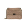 Chanel Deauville Leather Clutch Bag Black