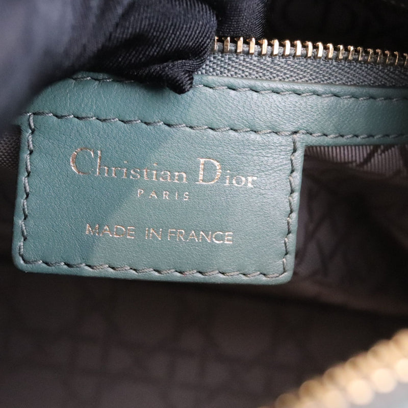 Lady Dior Medium Lambskin Green GHW