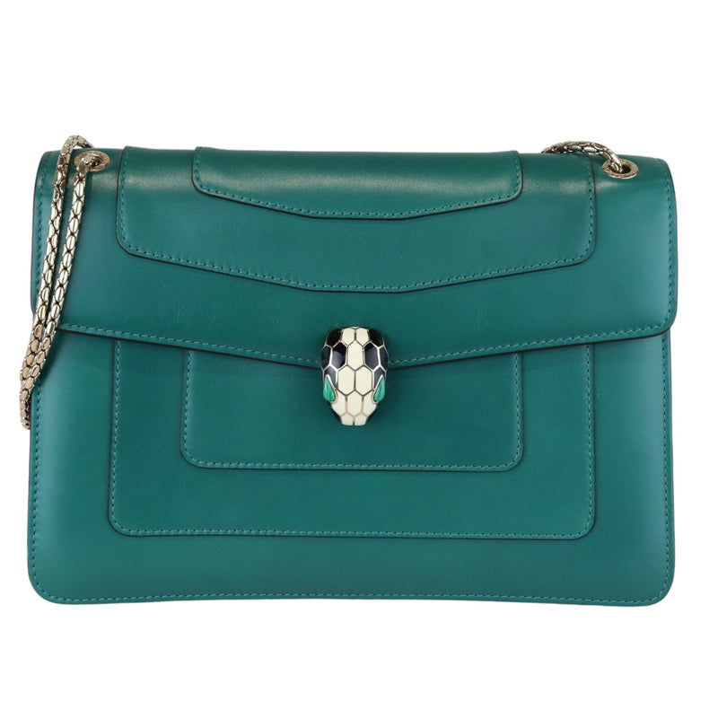 Serpenti Forever Calfskin Green GHW