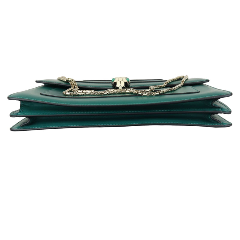 Serpenti Forever Calfskin Green GHW