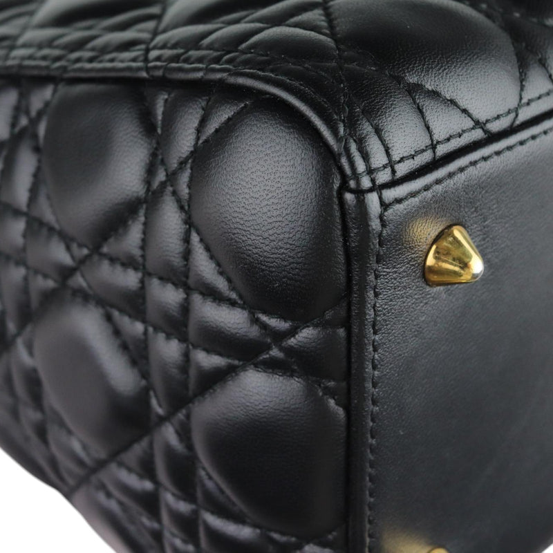 Lady Dior Medium Lambskin Black GHW