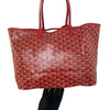 Saint Louis PM Tote Goyardine Coated Canvas Red