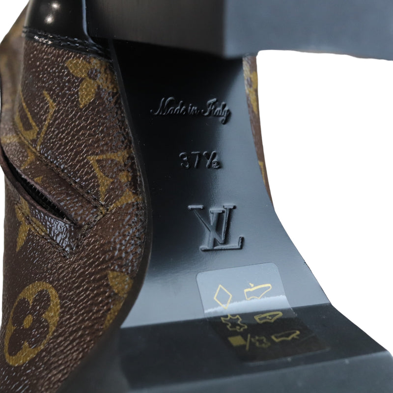 Louis Vuitton Star Trail Ankle Boot BLACK. Size 37.5