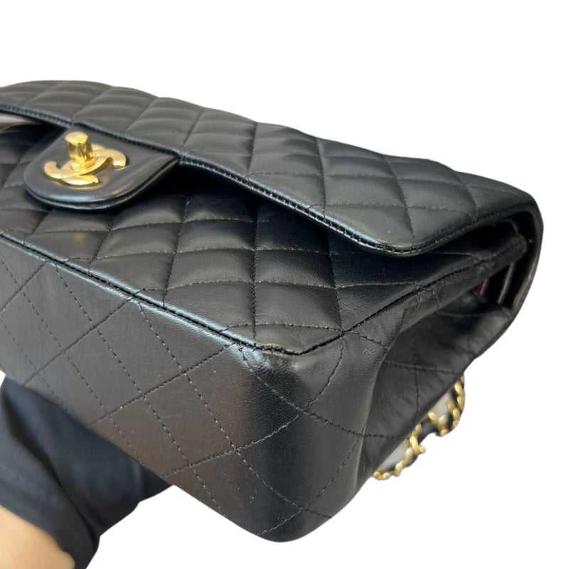 Classic Double Flap Medium Lambskin Black GHW