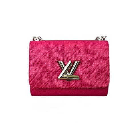 Louis Vuitton hot pink 4-key holder