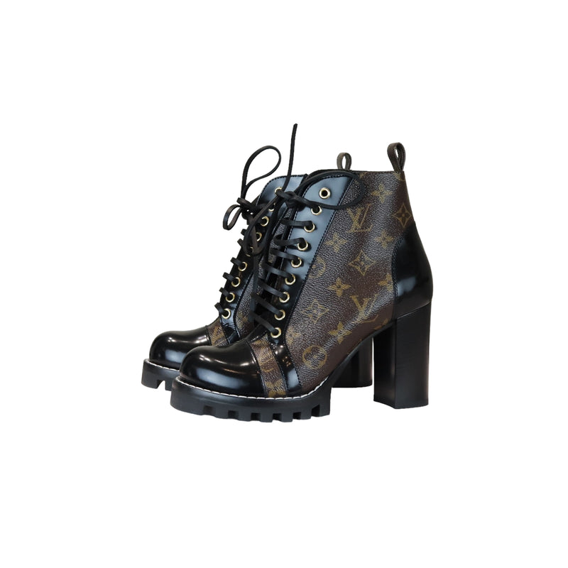 Louis Vuitton Star Trail Ankle Boot Cacao. Size 38.0