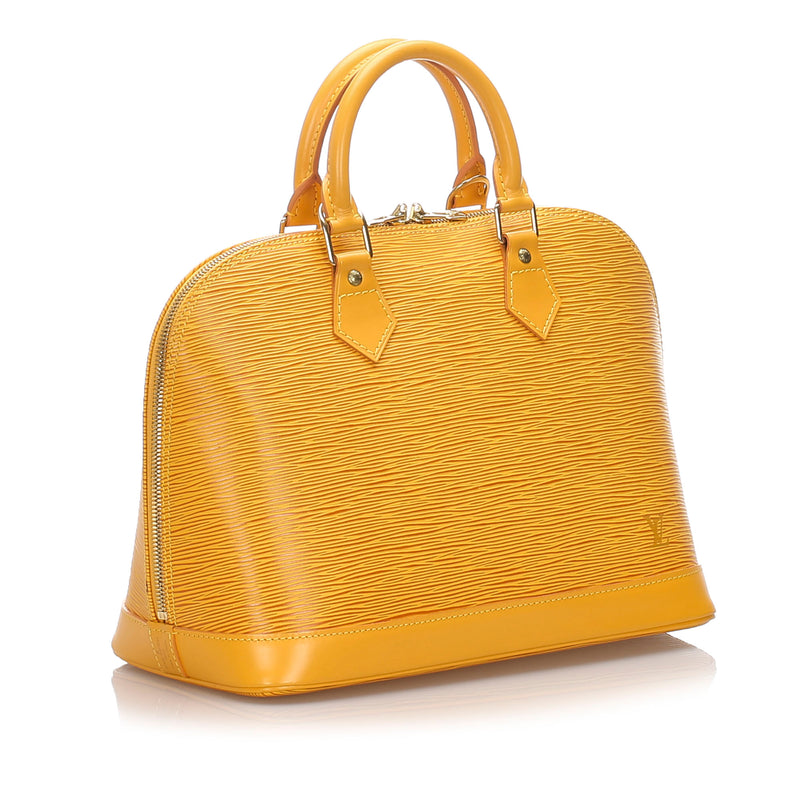 Louis Vuitton Alma Pm in Yellow