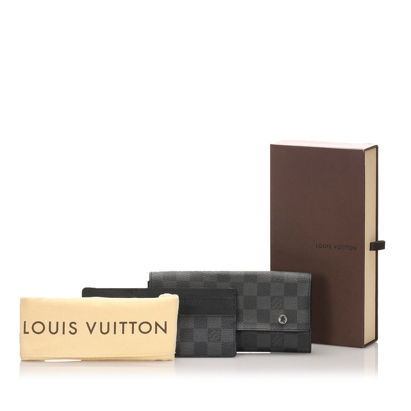 Louis Vuitton Portefeuille pour homme Damier Graphite Portefeuille