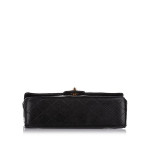 Medium Classic Lambskin Double Flap Bag Black - Bag Religion