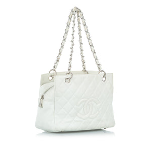 Caviar Petite Shopping Tote White - Bag Religion