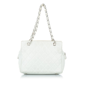 Caviar Petite Shopping Tote White - Bag Religion