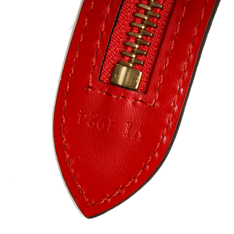 Red Louis Vuitton Epi Saint Jacques PM Short Strap Handbag