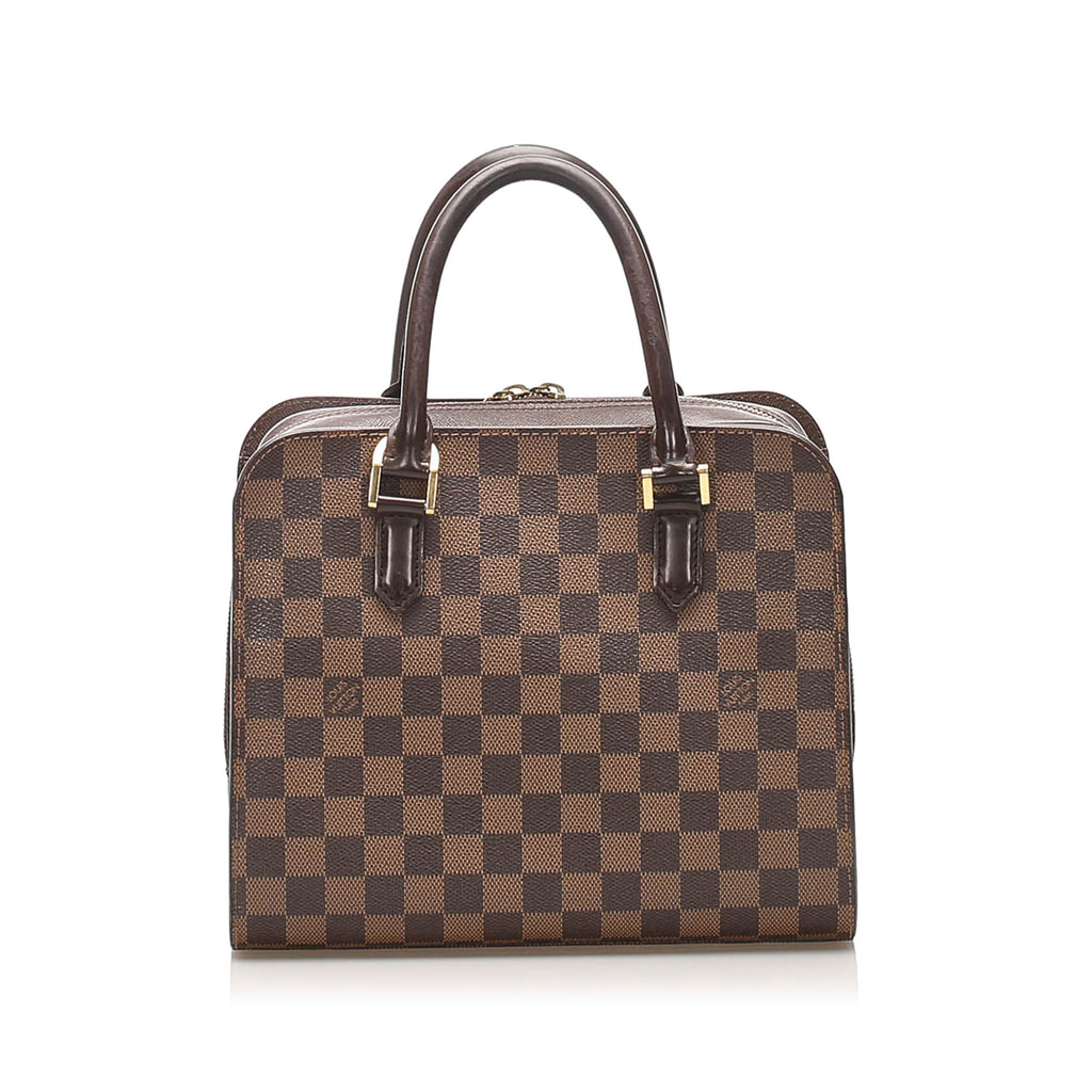 Damier Ebene Triana top handle bag