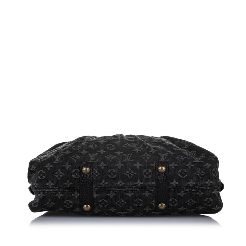 Louis Vuitton Black Monogram Denim Neo Cabby GM QJB0BG0WK3060