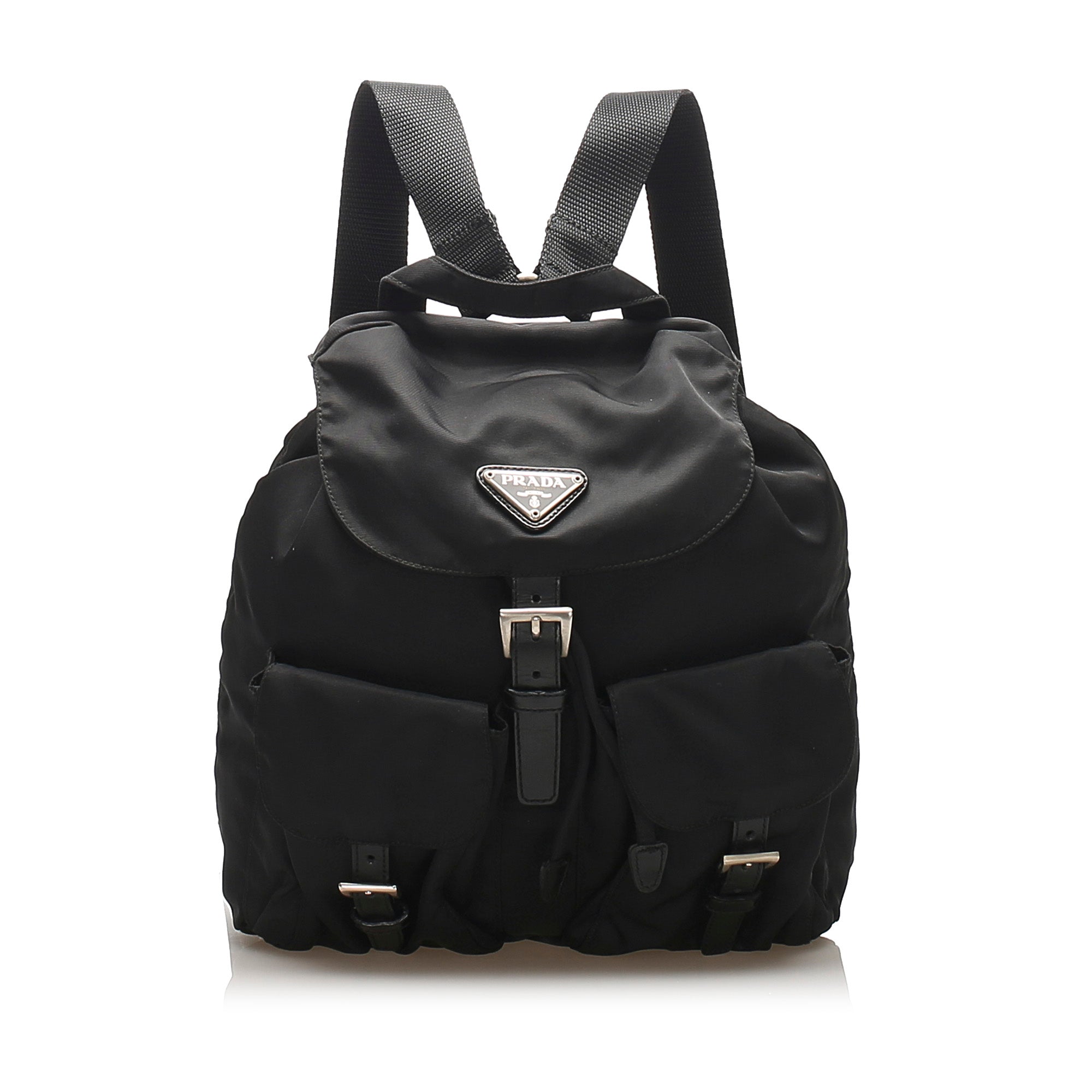 Prada large nylon backpack sale