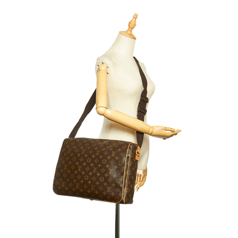 Louis Vuitton Monogram Abbesses GM Shoulder Crossbody Bag