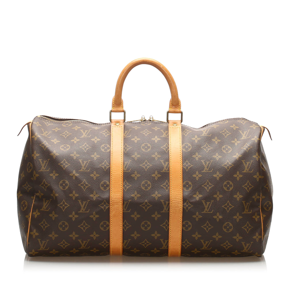 Louis Vuitton Monogram Keepall 45 Brown