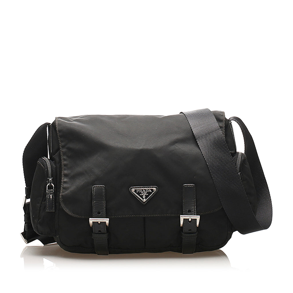 Tessuto Crossbody Bag Black - Bag Religion