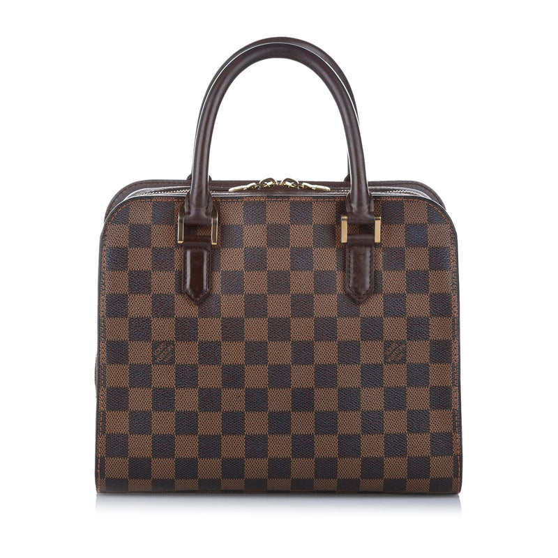 Louis Vuitton Damier Ebene Triana Handbag