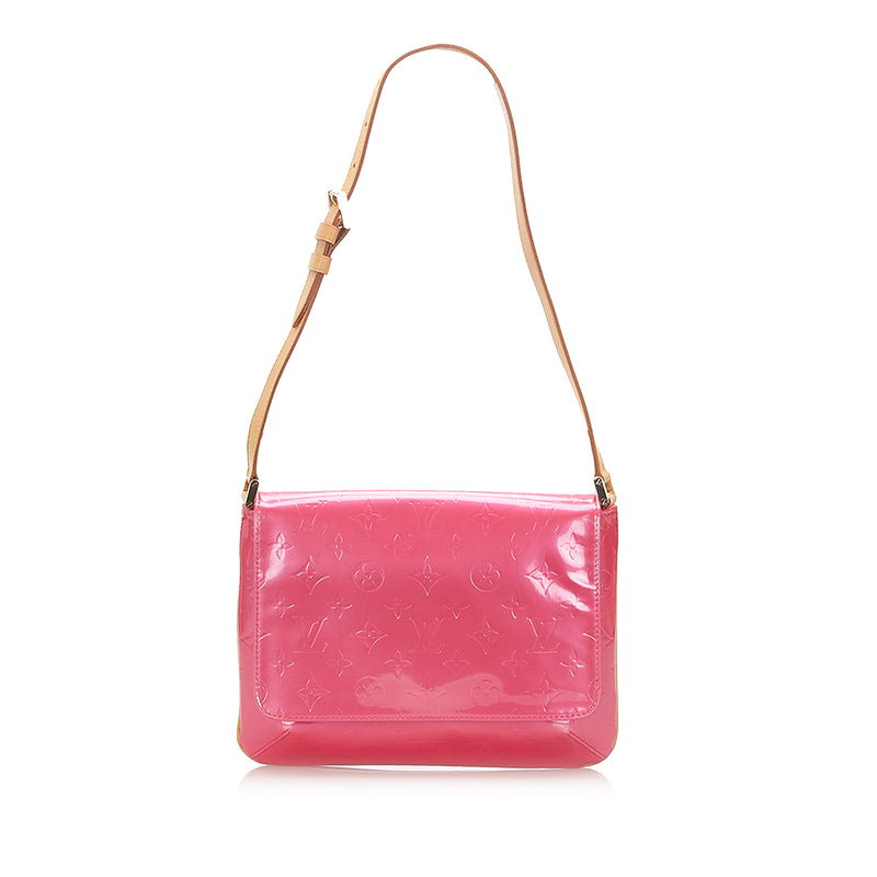 Louis Vuitton Louis Vuitton Pink Vernis Leather Thompson Street