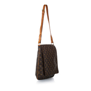 Monogram Musette Salsa Long Strap Brown - Bag Religion