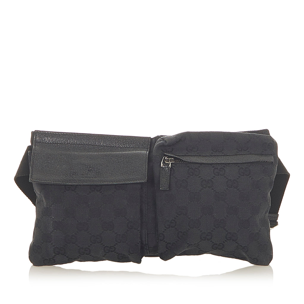 GG Canvas Belt Bag Black - Bag Religion