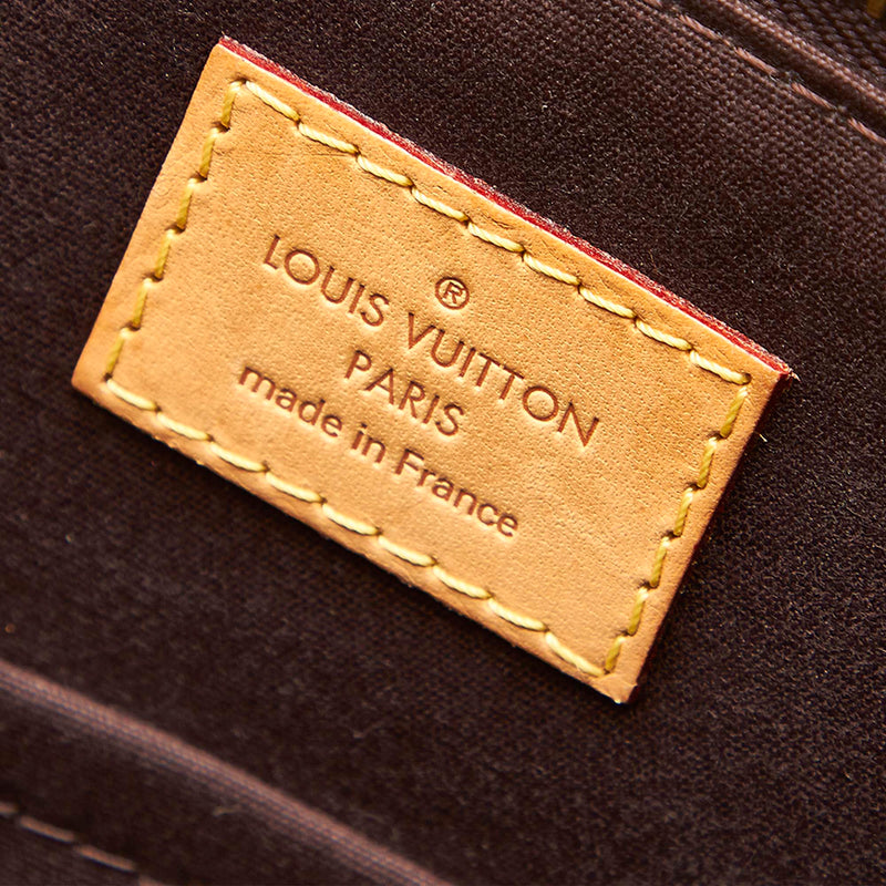 Vintage Authentic Louis Vuitton Purple Vernis Bellevue PM France
