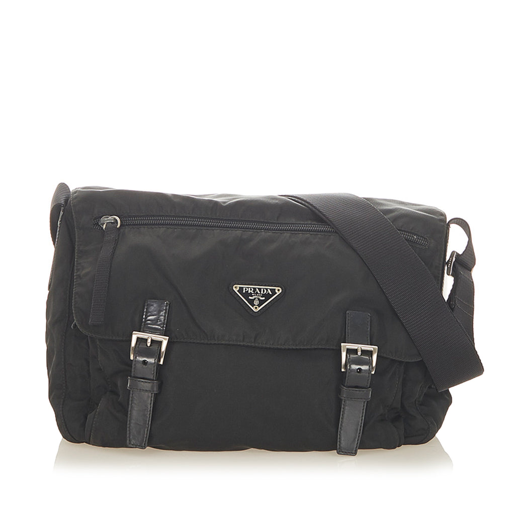 Tessuto Crossbody Bag Black - Bag Religion