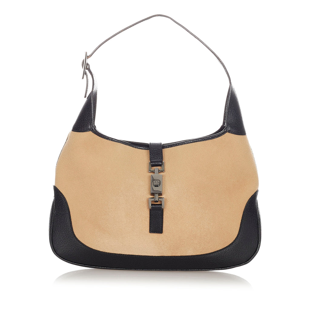 Jackie Suede Shoulder Bag Brown - Bag Religion