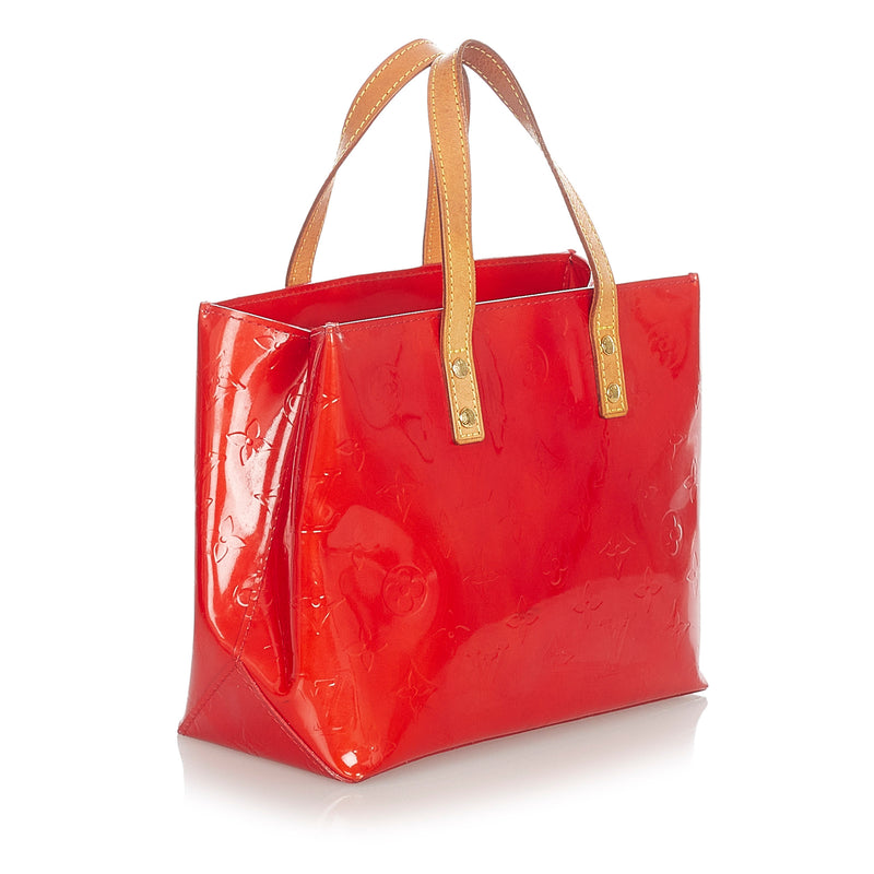 Red Louis Vuitton Vernis Petit Bucket – Designer Revival